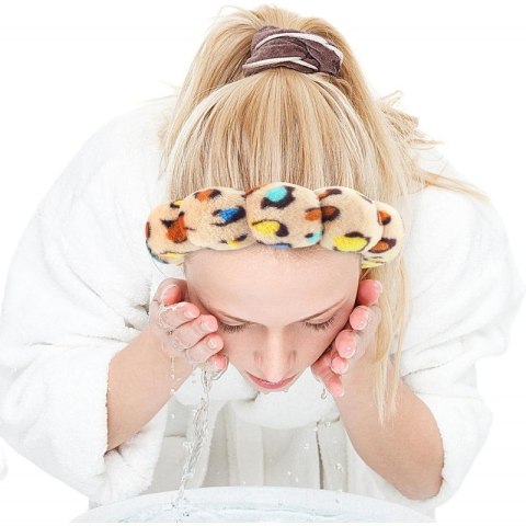 ZESTAW OPASEK KOSMETYCZNYCH NA GŁOWĘ I NADGARSTKI O537PAN