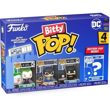 FUNKO BITTY POP! DC COMICS THE JOKER 2CM 4PAK