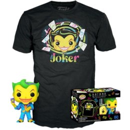 FUNKO POP! BATMAN THE JOKER GLOW 370 T-SHIRT L