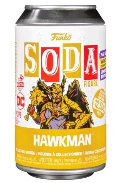 FUNKO SODA DC COMICS HAWKMAN FIGURKA PUSZKA
