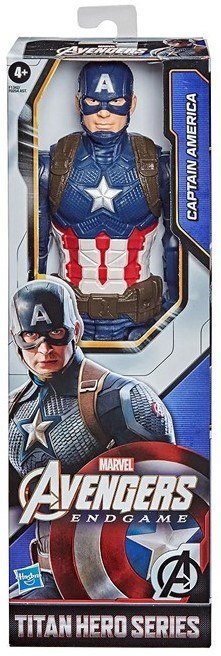 HASBRO MARvEL AvENGERS TITAN CAPTAIN AMERICA 30CM