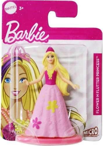 MATTEL BARBIE MINI FLOWER N FLUTTER PRINCESS 7,5CM
