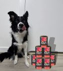 Zestaw 6x400g Karma Mokra Dla Psów RAFI MIX Smaków (Jagnięcina, Wołowina)