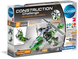 CLEMENTONI KLOCKI GALILEO CONSTRUCTION HELIKOPTER