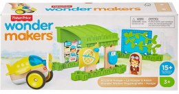 FISHER PRICE WONDER MAKERS HANGAR KLOCKI