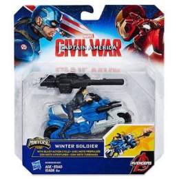 HASBRO MARvEL CIvIL WAR WINTER SOLDIER+MOTOR B6769