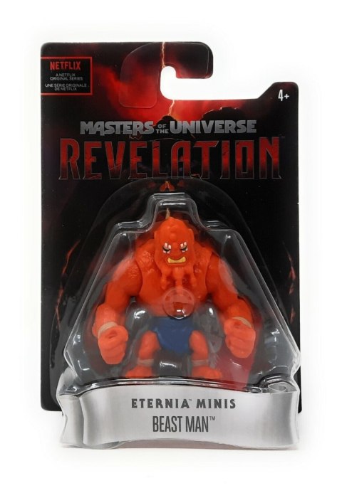 MATTEL MOTU REvELATION ETERNIA MINIS BEAST MAN 5CM