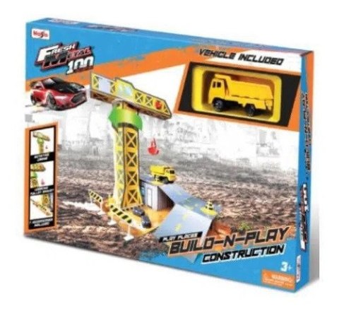 MAISTO BUILD N PLAY PLAC BUDOWY ZESTAW Z AUTEM