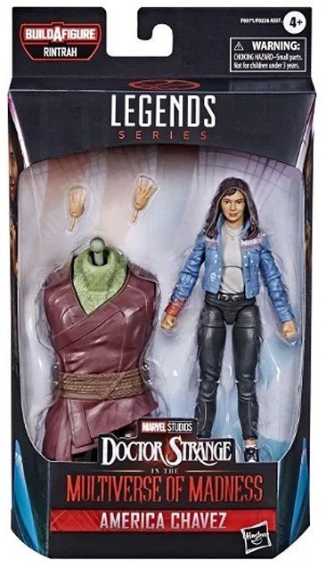MARvEL LEGENDS DOCTOR STRANGE AMERICA CHAvEZ 16CM
