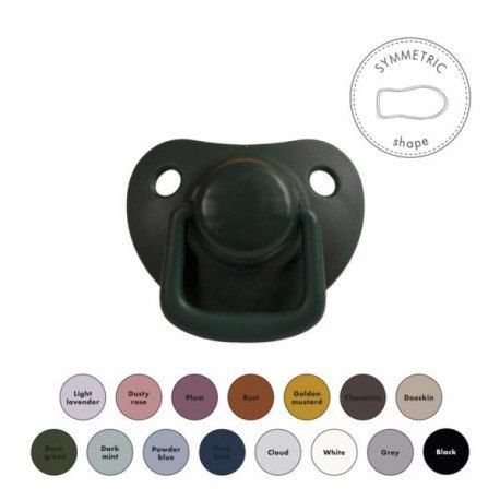 Filibabba smoczki 2 szt. 0m+ dark green Filibabba smoczki 2 szt. 0m+ dark green