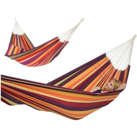 Hamak dwuosobowy lambada - tropical 210x140cm Hamak dwuosobowy lambada - tropical 210x140cm