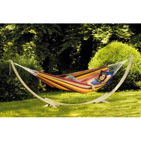 Hamak dwuosobowy lambada - tropical 210x140cm Hamak dwuosobowy lambada - tropical 210x140cm