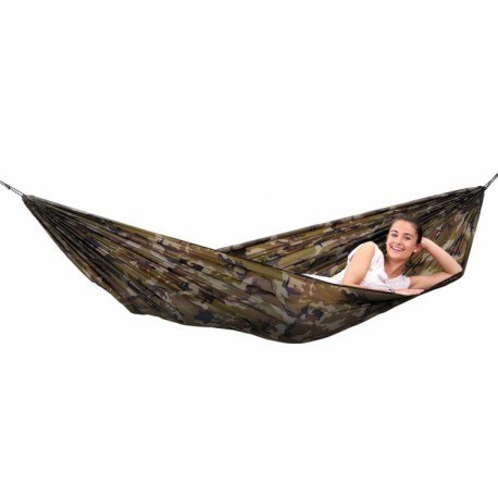 Hamak turystyczny travel set camouflage 275x140cm Hamak turystyczny travel set camouflage 275x140cm