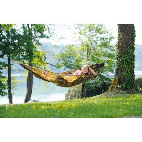 Hamak turystyczny travel set camouflage 275x140cm Hamak turystyczny travel set camouflage 275x140cm