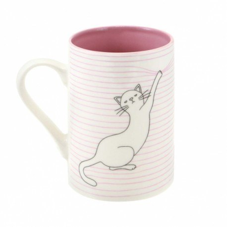 Kubek - felines - koty - asking fur trouble (pink) Kubek - felines - koty - asking fur trouble (pink)