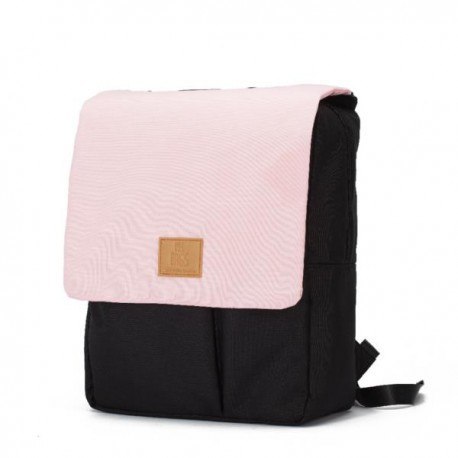 My bag's plecak reflap eco black/pink My bag's plecak reflap eco black/pink