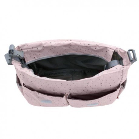 My bag's torba do wózka flap bag leaf pink My bag's torba do wózka flap bag leaf pink