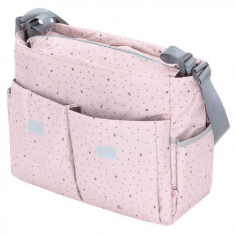 My bag's torba do wózka flap bag leaf pink My bag's torba do wózka flap bag leaf pink