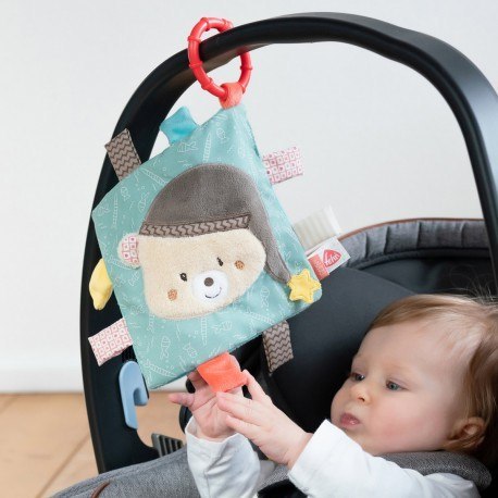 Baby fehn, bruno, zawieszka, szmatka sensoryczna, miś Baby fehn, bruno, zawieszka, szmatka sensoryczna, miś