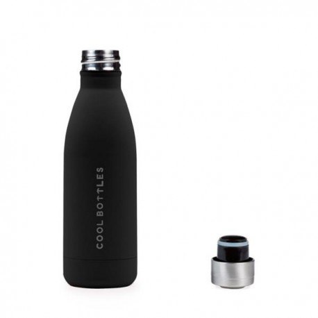 Cool bottles butelka termiczna 350 ml mono black Cool bottles butelka termiczna 350 ml mono black