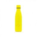 Cool bottles butelka termiczna 500 ml triple cool neonowo żółta