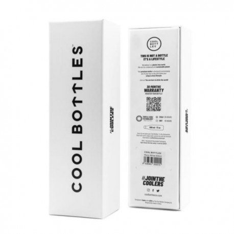 Cool bottles butelka termiczna 500 ml triple cool neonowo żółta Cool bottles butelka termiczna 500 ml triple cool neonowo żółta