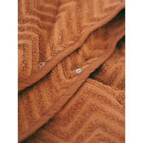 Filibabba poncho zigzag rust Filibabba poncho zigzag rust