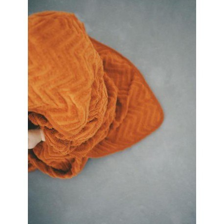 Filibabba poncho zigzag rust Filibabba poncho zigzag rust