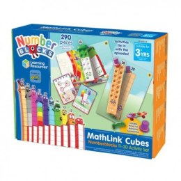 Klocki, kostki matematyczne, zestaw edukacyjny 11-20, mathlink