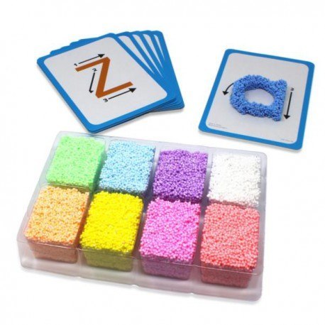 Playfoam, masa piankowa, modelina, zestaw do nauki Playfoam, masa piankowa, modelina, zestaw do nauki