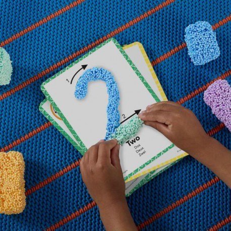 Playfoam, masa piankowa, zestaw do nauki liczb Playfoam, masa piankowa, zestaw do nauki liczb