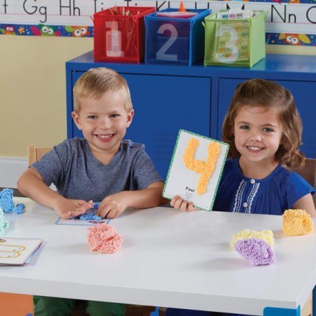 Playfoam, masa piankowa, zestaw do nauki liczb Playfoam, masa piankowa, zestaw do nauki liczb
