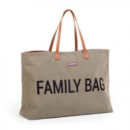 Childhome torba family bag kanwas khaki Childhome torba family bag kanwas khaki