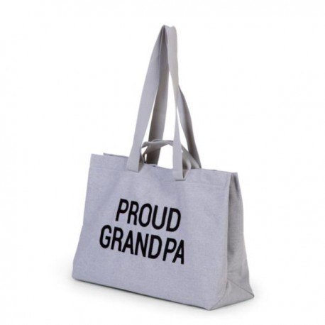 Childhome torba grandpa bag kanwas grey Childhome torba grandpa bag kanwas grey