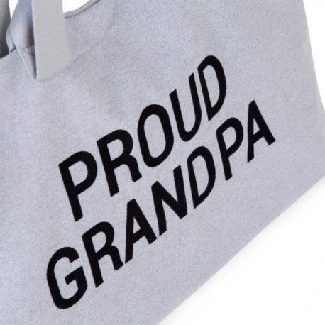 Childhome torba grandpa bag kanwas grey Childhome torba grandpa bag kanwas grey