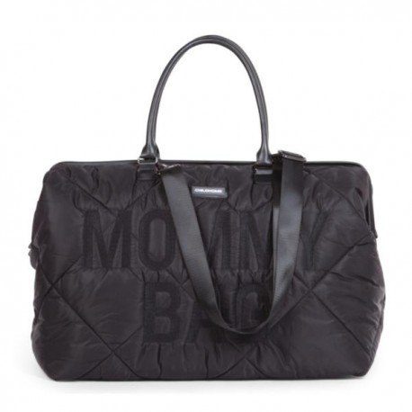 Childhome torba mommy bag pikowana czarna Childhome torba mommy bag pikowana czarna