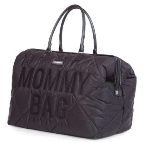 Childhome torba mommy bag pikowana czarna Childhome torba mommy bag pikowana czarna