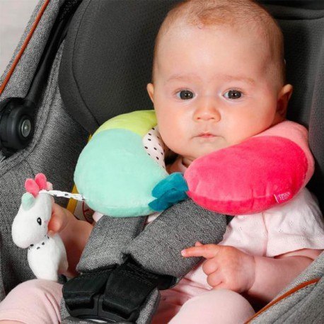 Zagłówek podróżny jednorożec, z kolekcji: aiko i yuki Zagłówek podróżny jednorożec, z kolekcji: aiko i yuki