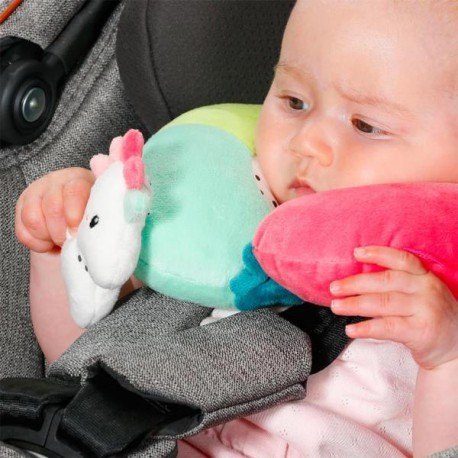 Zagłówek podróżny jednorożec, z kolekcji: aiko i yuki Zagłówek podróżny jednorożec, z kolekcji: aiko i yuki