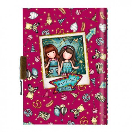 Zamykany notes - gorjuss - fairground - fireworks Zamykany notes - gorjuss - fairground - fireworks