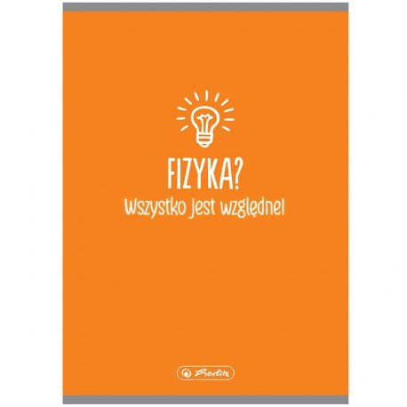 Zeszyt w kratkę a5 60 kartek - fizyka