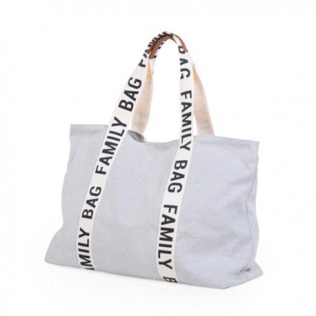 Childhome torba family bag signature szara Childhome torba family bag signature szara