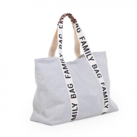 Childhome torba family bag signature szara Childhome torba family bag signature szara