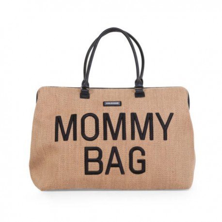 Childhome torba mommy bag raffia look Childhome torba mommy bag raffia look