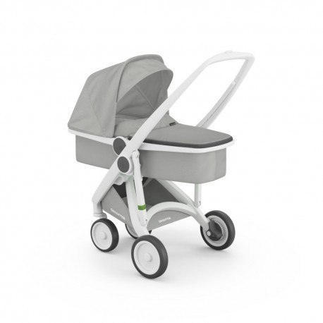 Greentom wózek carrycot (v.2.1) white-grey Greentom wózek carrycot (v.2.1) white-grey