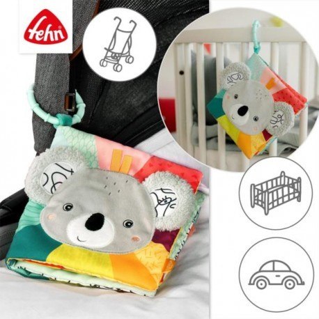 Książeczka edukacyjna koala, z kolekcji: dobabydoo Książeczka edukacyjna koala, z kolekcji: dobabydoo