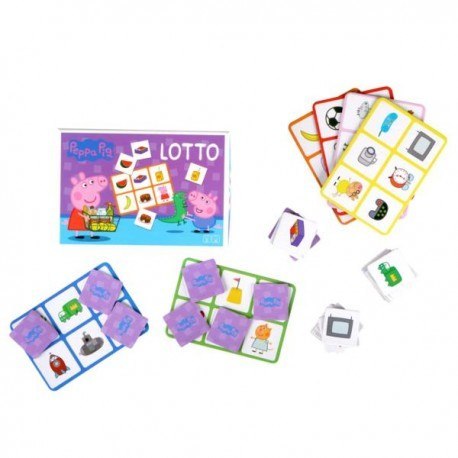 Lotto dla dzieci, świnka peppa Lotto dla dzieci, świnka peppa