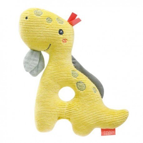 Maskotka z grzechotką, dinozaur z kolekcji: wesoły Maskotka z grzechotką, dinozaur z kolekcji: wesoły
