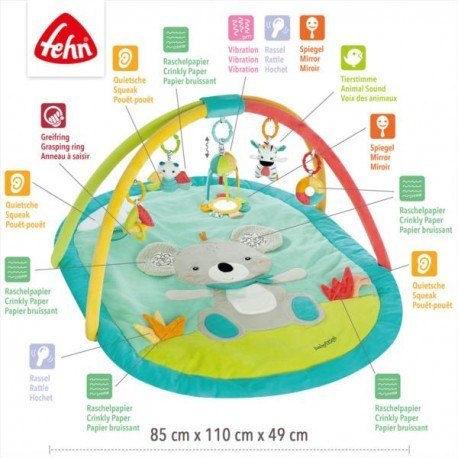 Mata edukacyjna 3d, koala, z kolekcji: dobabydoo Mata edukacyjna 3d, koala, z kolekcji: dobabydoo