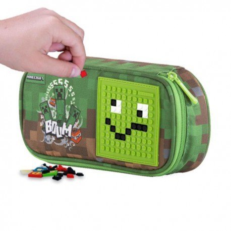 Piórnik szkolny na suwak, pixie crew, minecraft Piórnik szkolny na suwak, pixie crew, minecraft